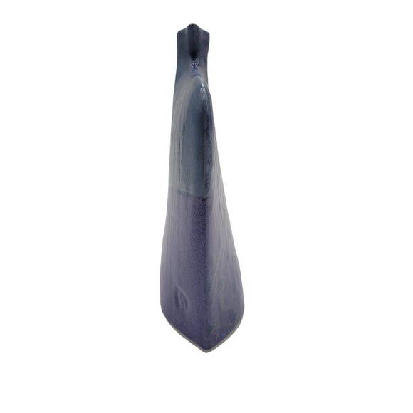 VTG Robin & Billie Bloom Signed Wee Bud‎ Vase Purple Blue Glaze - Picture 6 of 8